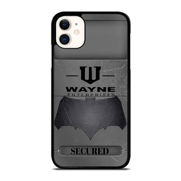 WAYNE ENTERPRISES METAL LOGO  iPhone 11 Case Cover