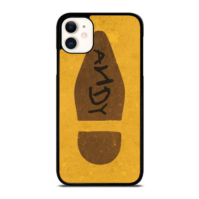 WOODY FOOTPRINTS ANDY TOY STORY  iPhone 11 Case Cover