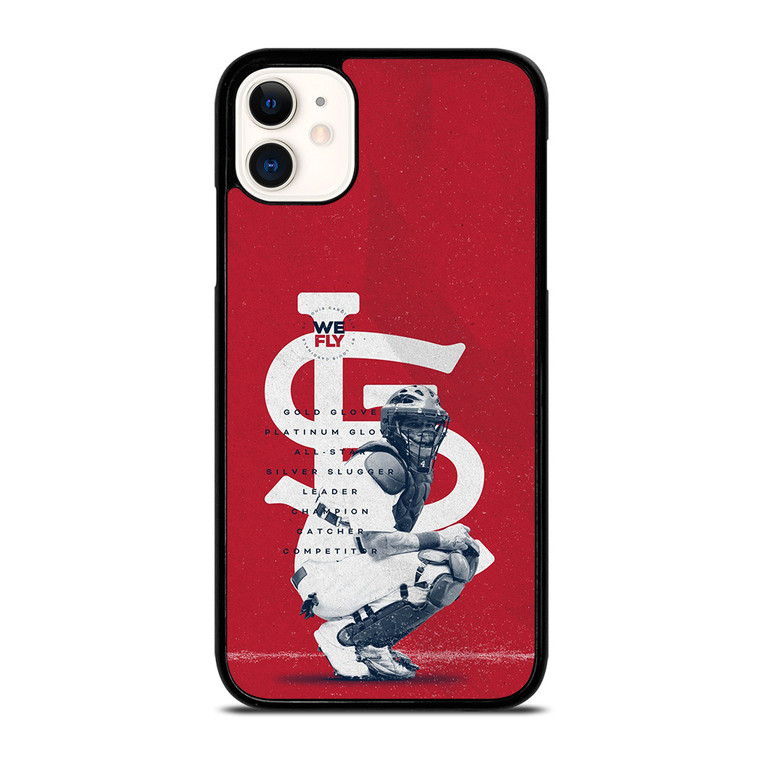 YADIER MOLINA SAINT LOUIS CARDINALS MLB 2  iPhone 11 Case Cover