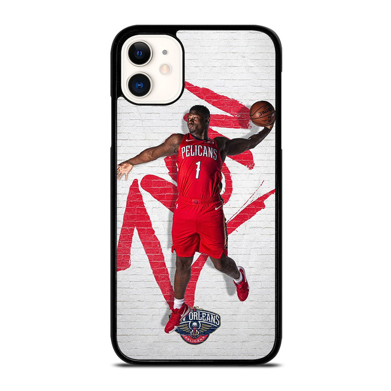 ZION WILLIAMSON NEW ORLEANS PELICANS NBA 2  iPhone 11 Case Cover ZION WILLIAMSON NEW ORLEANS PELICANS NBA 2  iPhone 11 Case Cover