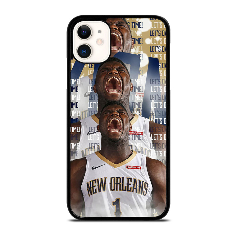ZION WILLIAMSON NEW ORLEANS PELICANS NBA  iPhone 11 Case Cover ZION WILLIAMSON NEW ORLEANS PELICANS NBA  iPhone 11 Case Cover
