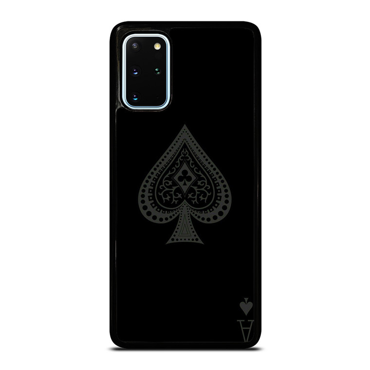 ACE OF SPADES ALL BLACK ICON Samsung Galaxy S20 Plus Case Cover