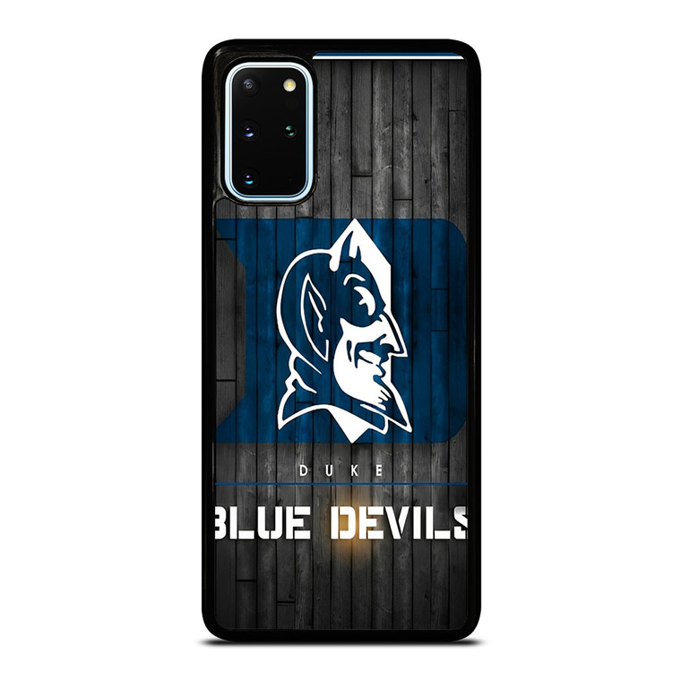 DUKE BLUE DEVILS BASKETBALL WOODEN LOGO Samsung Galaxy S20 Plus Case Cover