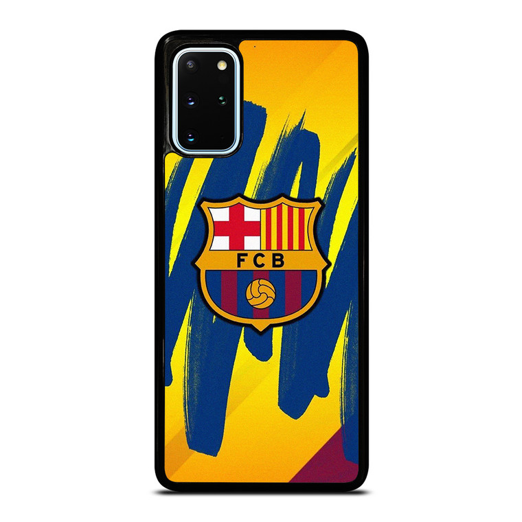 FC BARCELONA BRUSHED LOGO Samsung Galaxy S20 Plus Case Cover