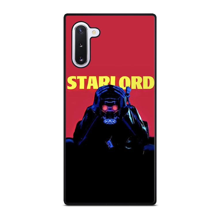 STAR LORD THE WEEKND PARODY  Samsung Galaxy Note 10 Case Cover STAR LORD THE WEEKND PARODY  Samsung Galaxy Note 10 Case Cover