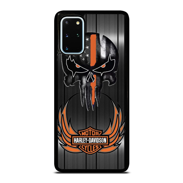 HARLEY DAVIDSON THE PUNISHER METAL Samsung Galaxy S20 Plus Case Cover HARLEY DAVIDSON THE PUNISHER METAL Samsung Galaxy S20 Plus Case Cover