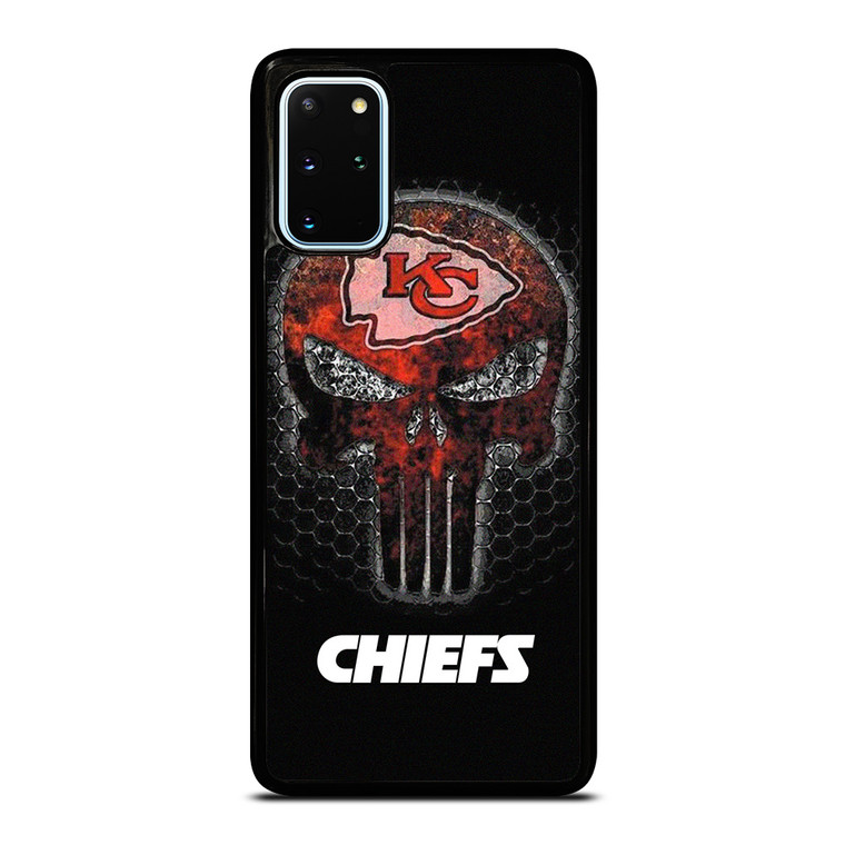 KANSAS CITY CHIEFS THE PUNISHER LOGO Samsung Galaxy S20 Plus Case Cover