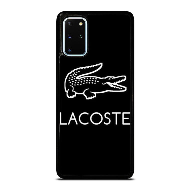 LACOSTE BLACK LINE ART LOGO Samsung Galaxy S20 Plus Case Cover LACOSTE BLACK LINE ART LOGO Samsung Galaxy S20 Plus Case Cover