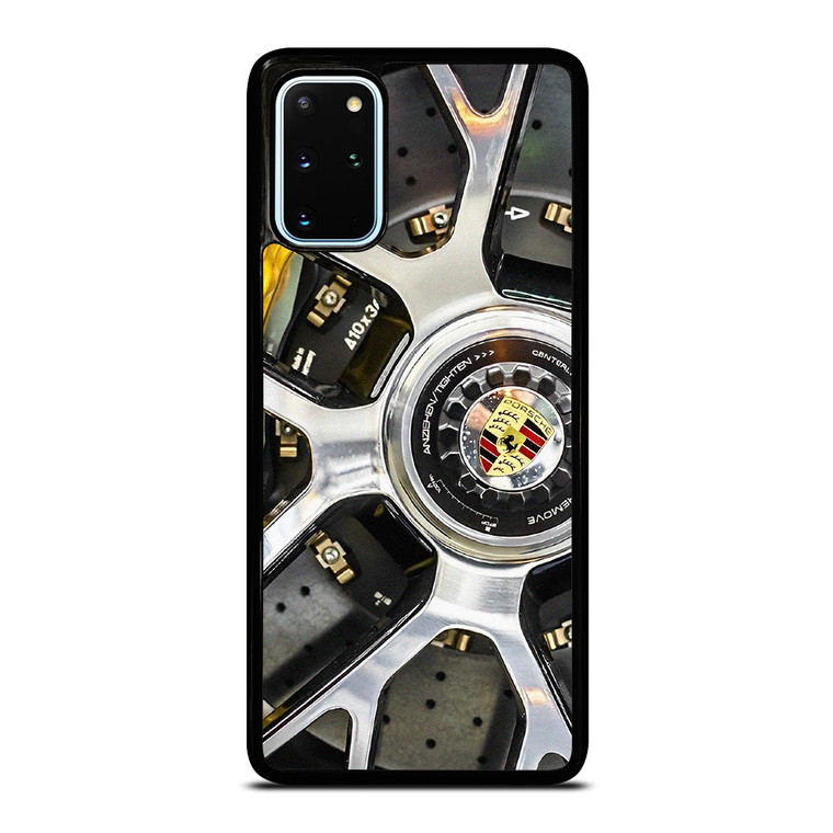 PORSCHE WHEEL CHROME Samsung Galaxy S20 Plus Case Cover PORSCHE WHEEL CHROME Samsung Galaxy S20 Plus Case Cover