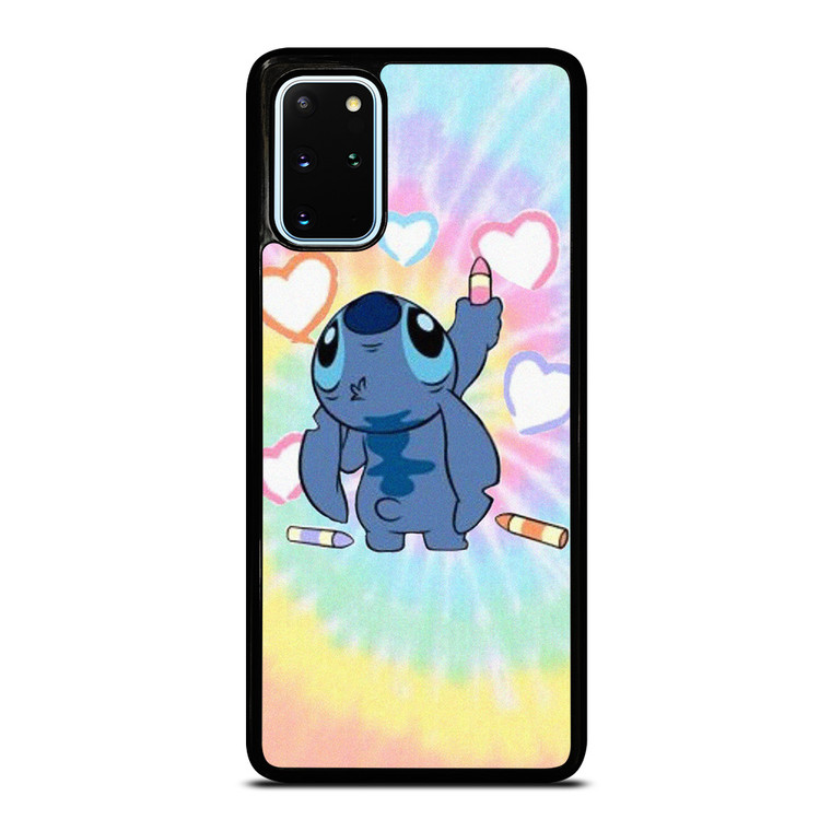 STITCH CARTOON TIE DYE PATTERN Samsung Galaxy S20 Plus Case Cover