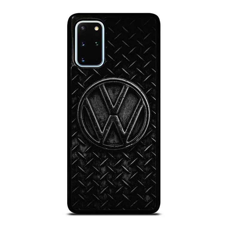 VW VOLKSWAGEN BLACK METAL EMBLEM Samsung Galaxy S20 Plus Case Cover