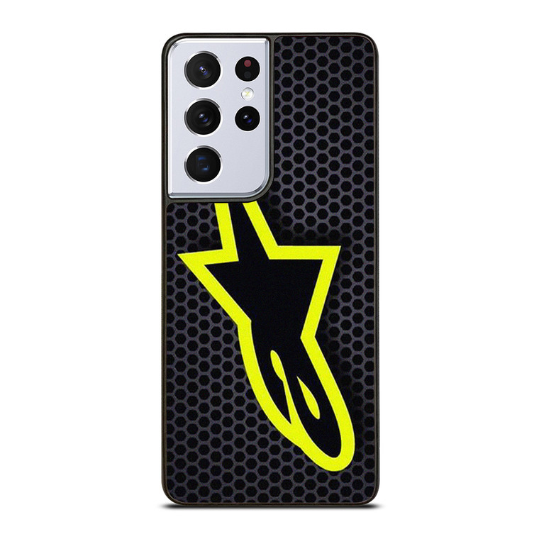 ALPINESTAR METAL CARBON EMBLEM Samsung Galaxy S21 Ultra Case Cover