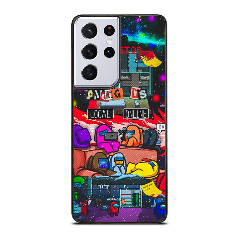 AMONG US IMPOSTOR GAMES Samsung Galaxy S21 Ultra Case Cover