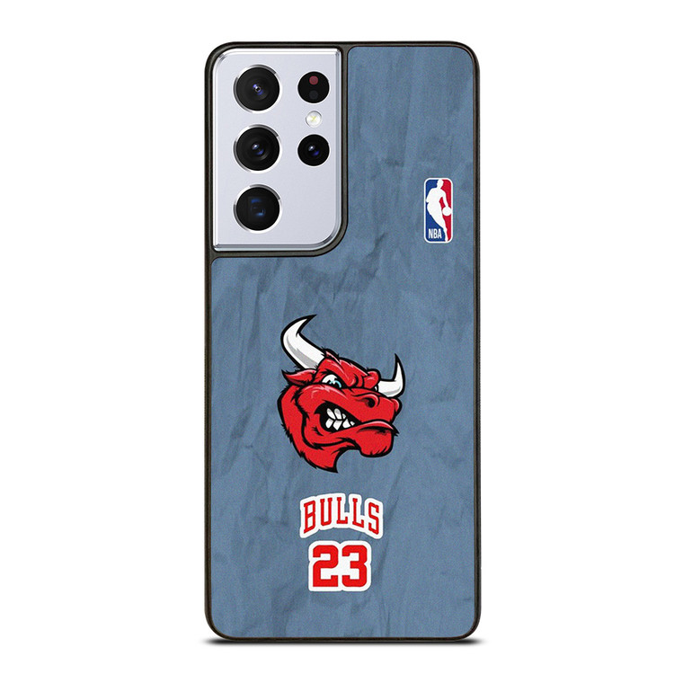 CHICAGO BULLS NIKE NBA CARTOON Samsung Galaxy S21 Ultra Case Cover