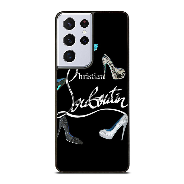 CHRISTIAN LOUBOUTIN LUXURY SHOES LOGO Samsung Galaxy S21 Ultra Case Cover