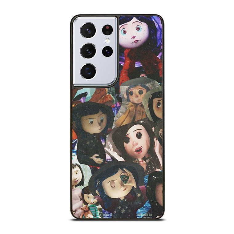 CORALINE JONES MOVIES COLLAGE Samsung Galaxy S21 Ultra Case Cover