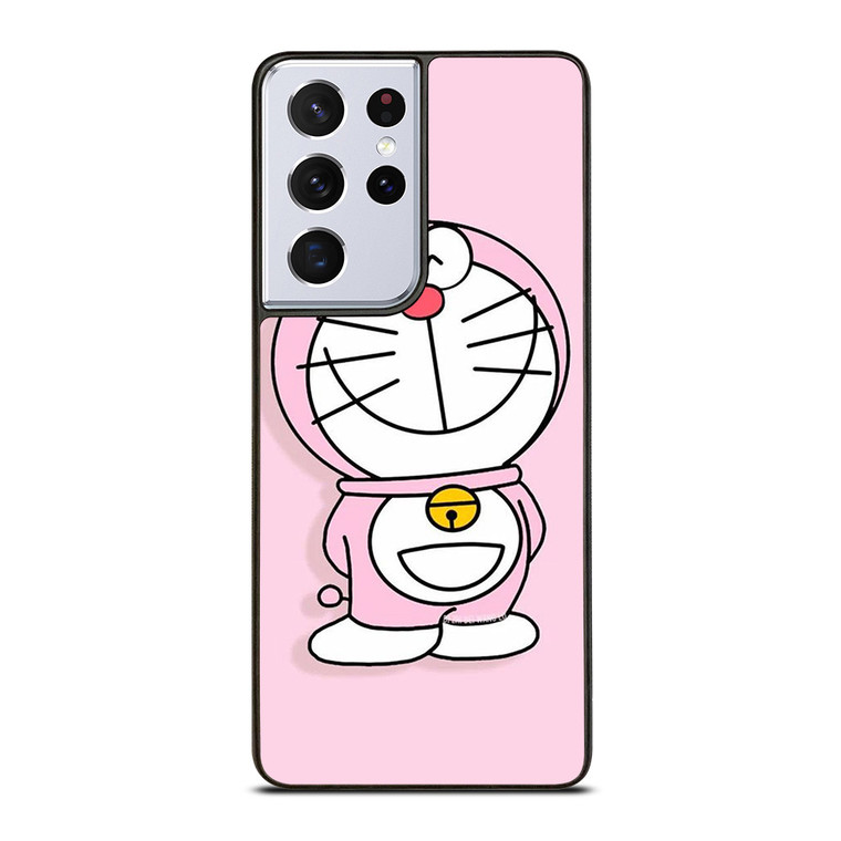 DORAEMON CARTOON PINK Samsung Galaxy S21 Ultra Case Cover