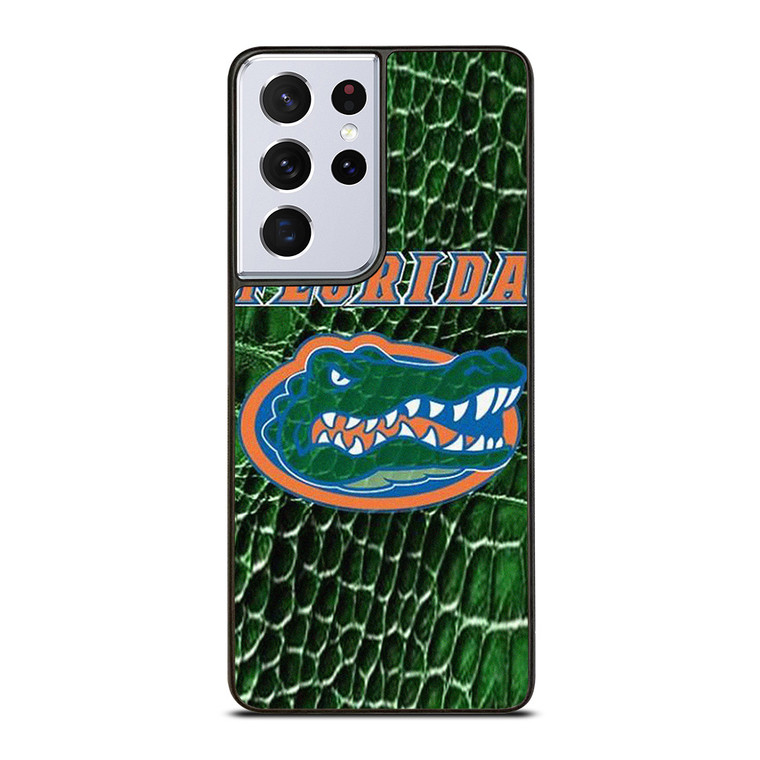 FLORIDA GATORS CROCODILE SKIN Samsung Galaxy S21 Ultra Case Cover