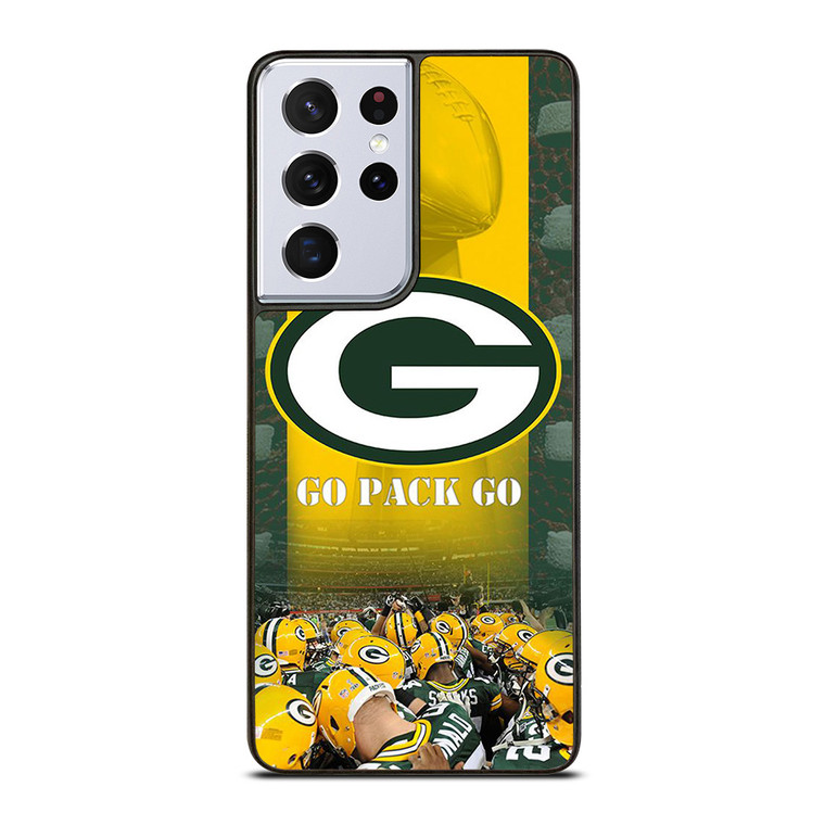 GREEN BAY PACKERS FOOTBALL CHAMPIONS Samsung Galaxy S21 Ultra Case Cover