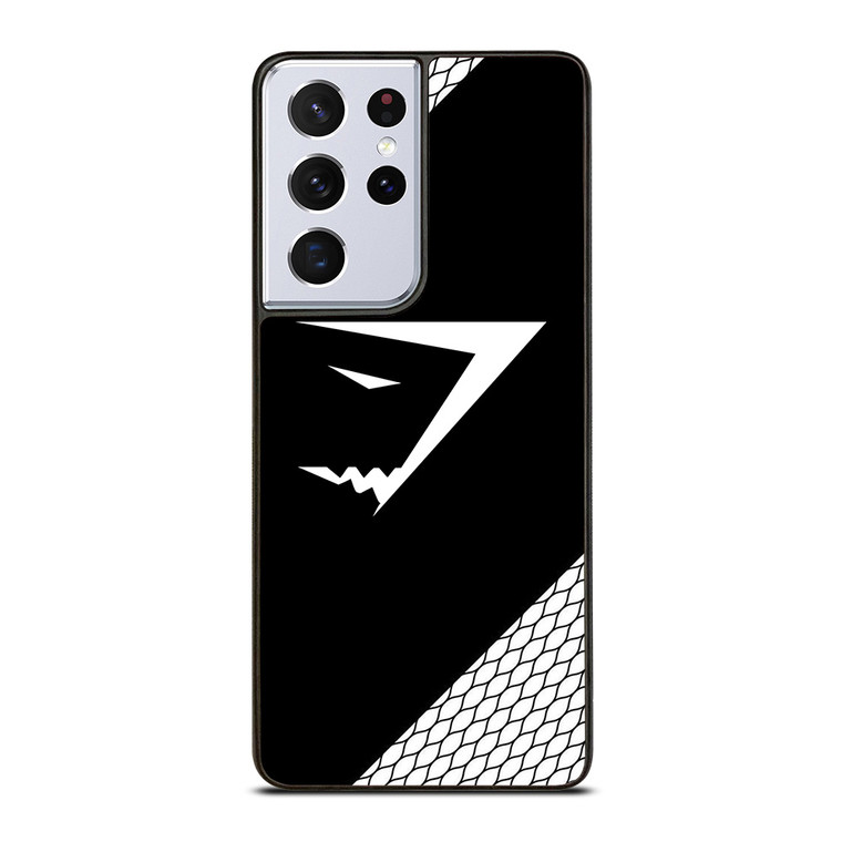 GYMSHARK WHITE CARBON LOGO Samsung Galaxy S21 Ultra Case Cover GYMSHARK WHITE CARBON LOGO Samsung Galaxy S21 Ultra Case Cover