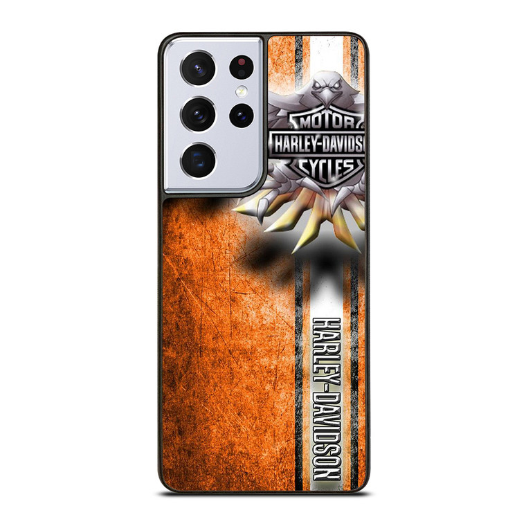 HARLEY DAVIDSON MOTOR SYMBOL Samsung Galaxy S21 Ultra Case Cover HARLEY DAVIDSON MOTOR SYMBOL Samsung Galaxy S21 Ultra Case Cover