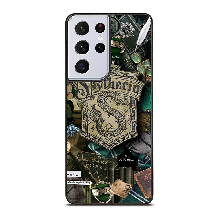 HARRY POTTER SLYHERIN COLLAGE Samsung Galaxy S21 Ultra Case Cover
