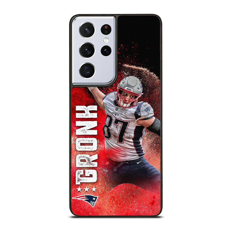 NEW ENGLAND PATRIOT ROB GRONKOWSKI NFL Samsung Galaxy S21 Ultra Case Cover