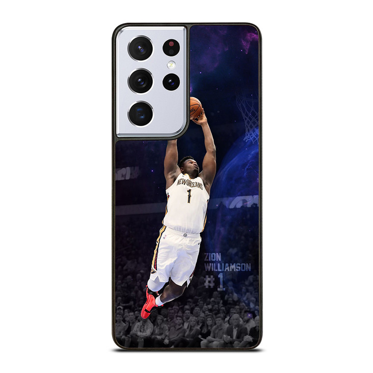 NEW ORLEANS PELICANS ZION WILLIAMSON BASKETBALL Samsung Galaxy S21 Ultra Case Cover