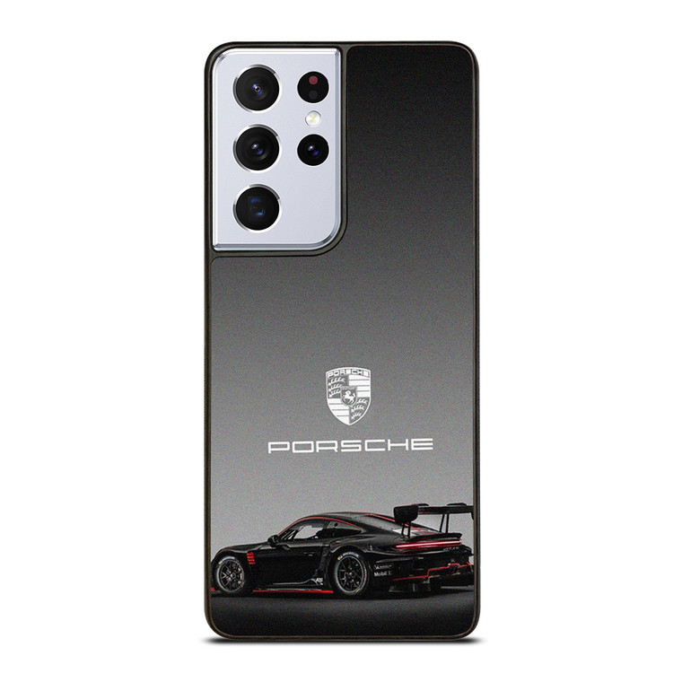 PORSCHE 911 GT3 RS BLACK Samsung Galaxy S21 Ultra Case Cover