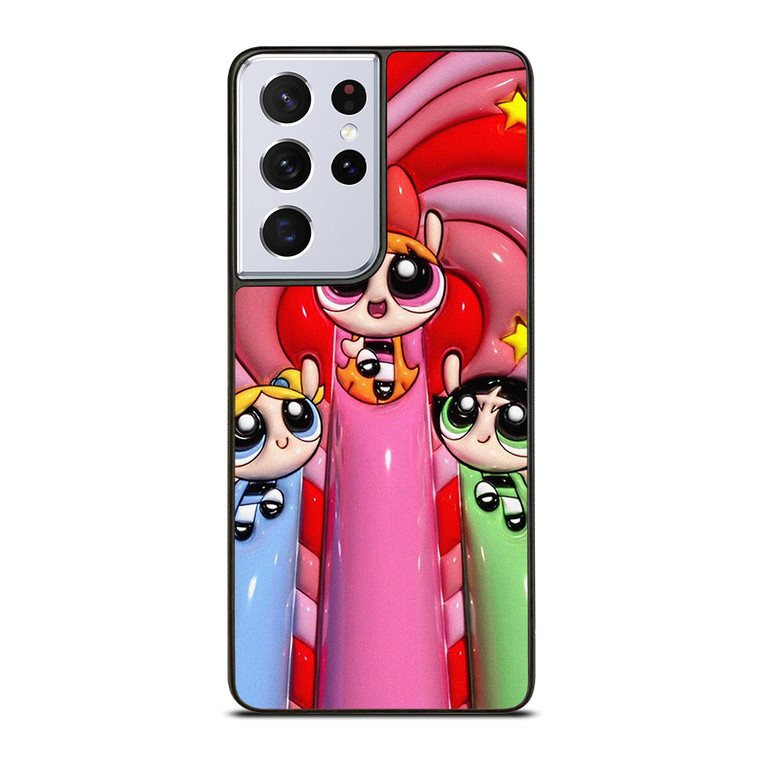 POWERPUFF GIRLS 3D ART CARTOON Samsung Galaxy S21 Ultra Case Cover
