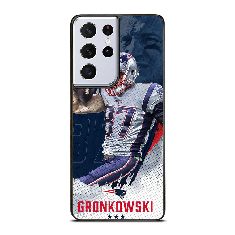 ROB GRONKOWSKI NEW ENGLAND PATRIOT FOOTBALL Samsung Galaxy S21 Ultra Case Cover