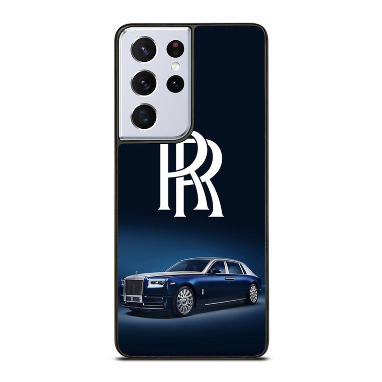 ROLLS ROYCE LUXURY CAR BLUE Samsung Galaxy S21 Ultra Case Cover