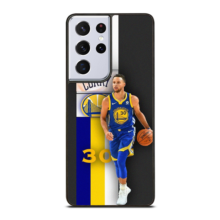 STEPHEN CURRY GOLDEN STATE WARRIORS STRIPE Samsung Galaxy S21 Ultra Case Cover