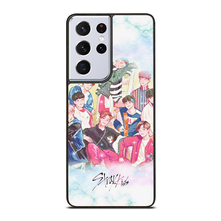 STRAY KIDS ANIME ART Samsung Galaxy S21 Ultra Case Cover