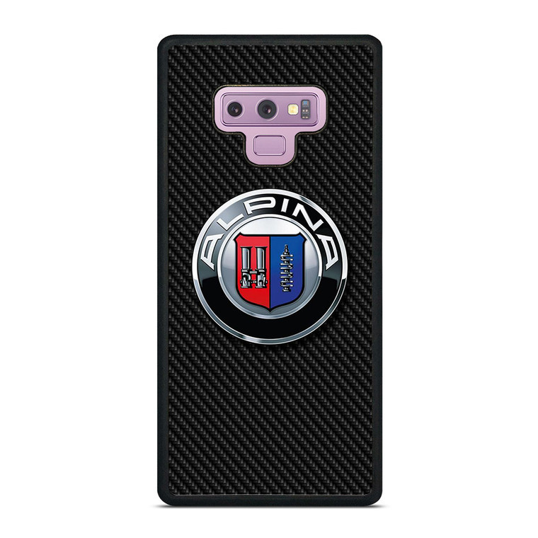 ALPINA AUTOMOBILE CARBON EMBLEM  Samsung Galaxy Note 9 Case Cover