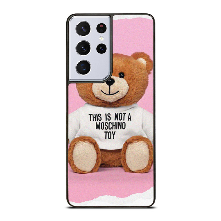 THIS IS NOT MOSCHINO TOY BEAR Samsung Galaxy S21 Ultra Case Cover THIS IS NOT MOSCHINO TOY BEAR Samsung Galaxy S21 Ultra Case Cover