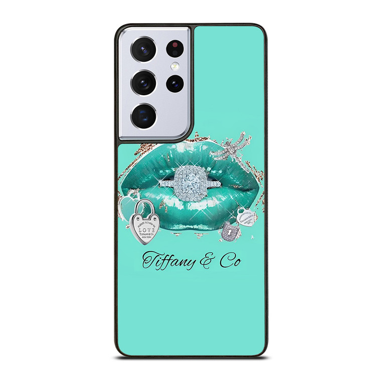 TIFFANY AND CO LIP JEWELERY Samsung Galaxy S21 Ultra Case Cover
