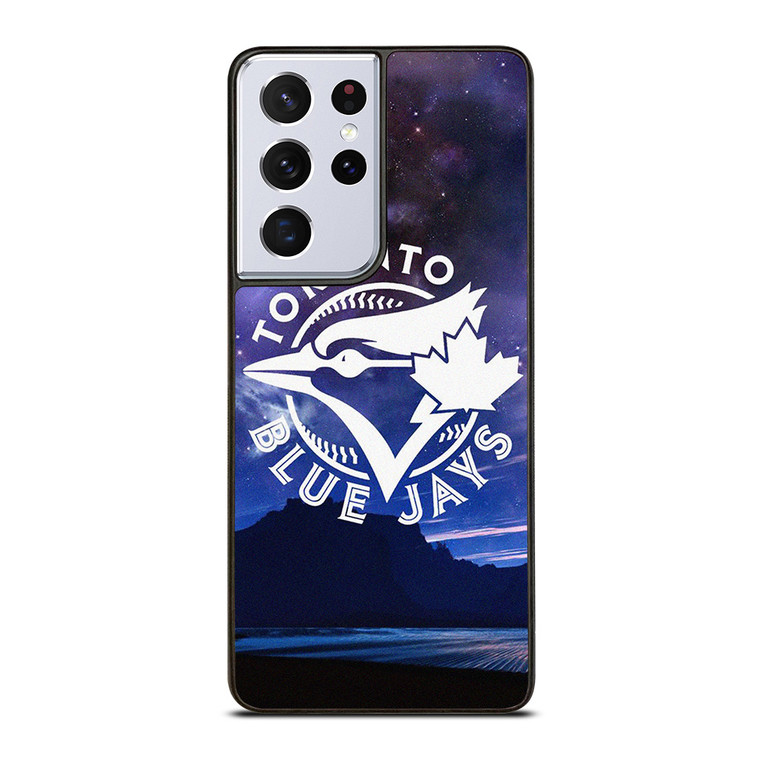 TORONTO BLUE JAYS MLB GALAXY LOGO Samsung Galaxy S21 Ultra Case Cover TORONTO BLUE JAYS MLB GALAXY LOGO Samsung Galaxy S21 Ultra Case Cover