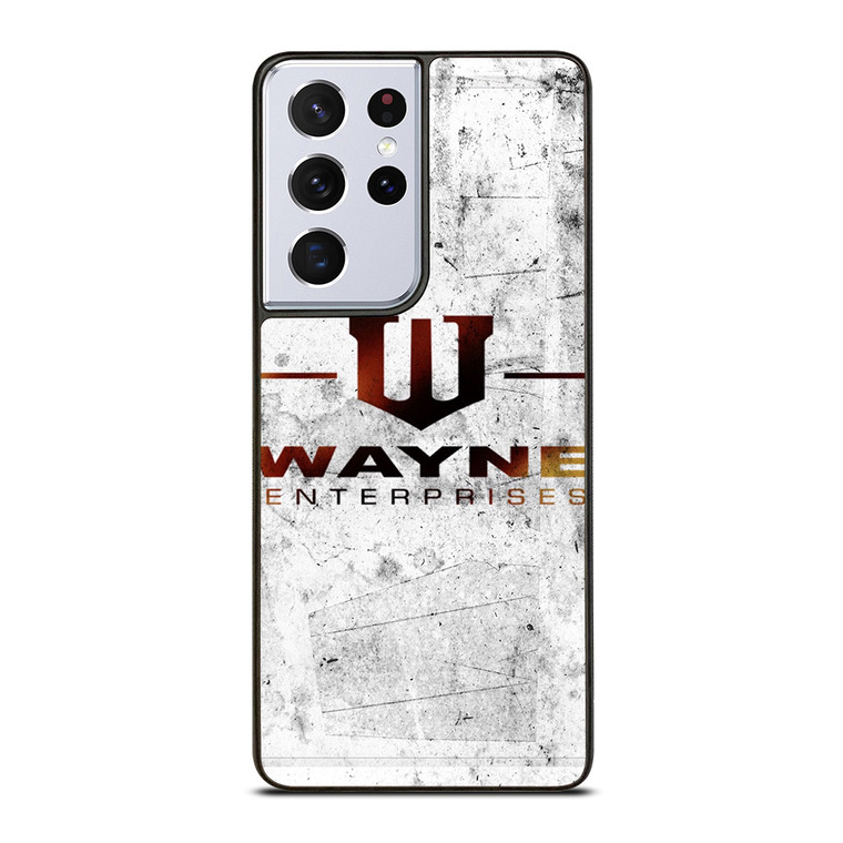 WAYNE ENTERPRISES WHITE LOGO Samsung Galaxy S21 Ultra Case Cover