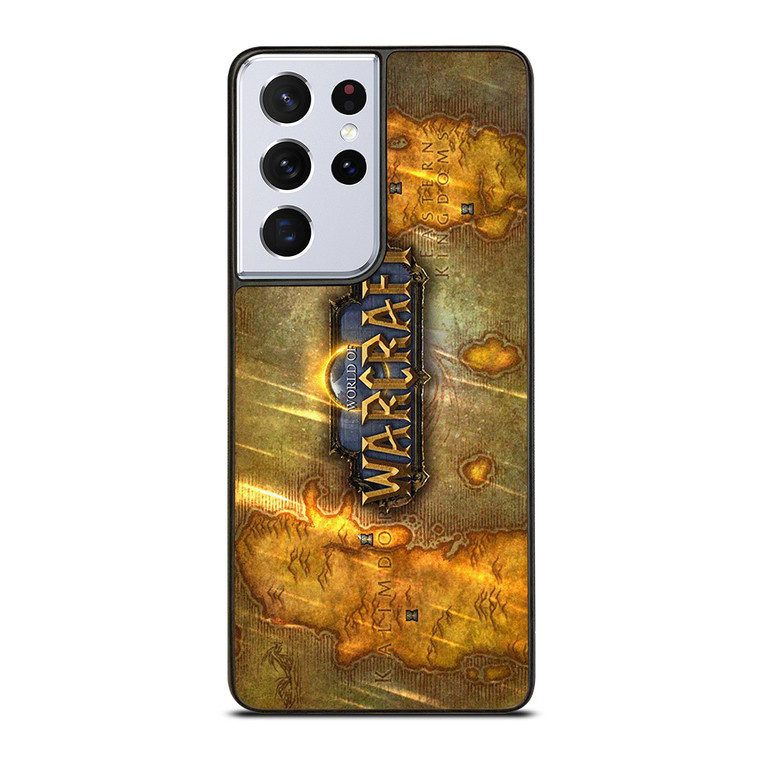 WORLD OF WARCRAFT GAMES MAP 2 Samsung Galaxy S21 Ultra Case Cover