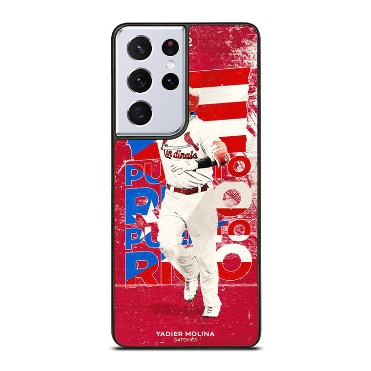 YADIER MOLINA SAINT LOUIS CARDINALS MLB Samsung Galaxy S21 Ultra Case Cover