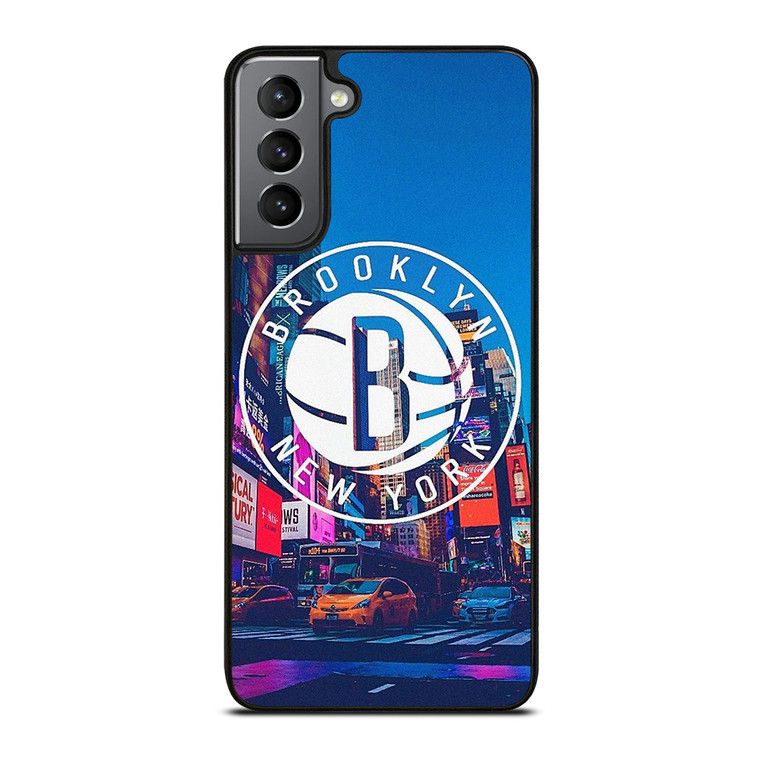 BROOKLYN NEW YORK NBA TIME SQUARE Samsung Galaxy S21 Plus Case Cover