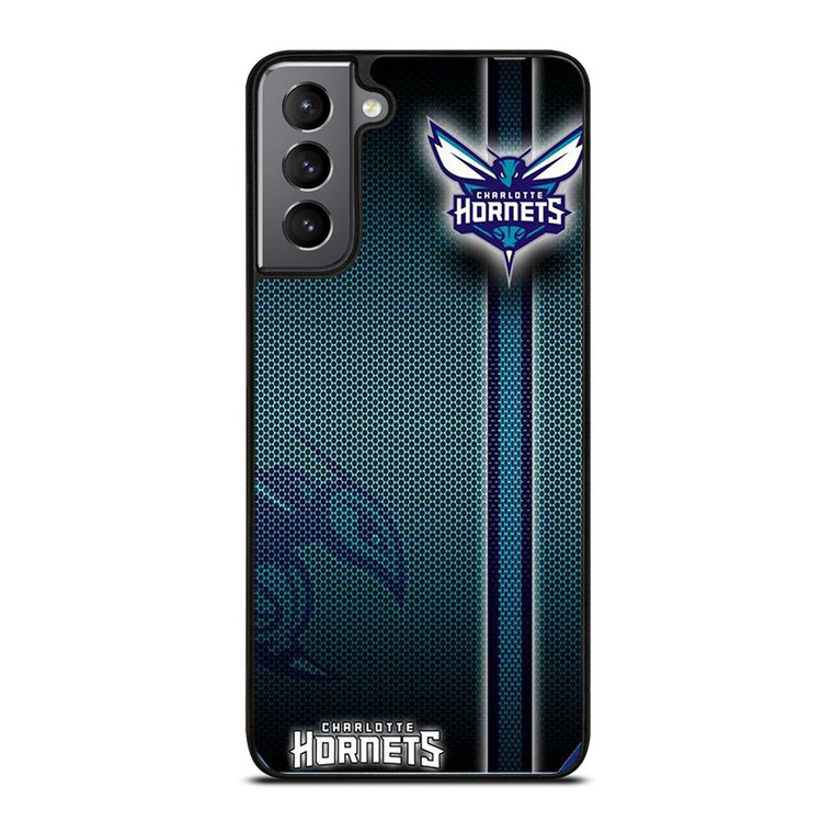 CHARLOTTE HORNETS METAL LOGO Samsung Galaxy S21 Plus Case Cover
