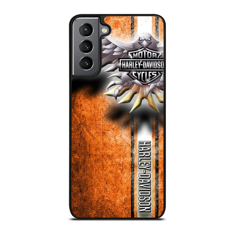 HARLEY DAVIDSON MOTOR SYMBOL Samsung Galaxy S21 Plus Case Cover HARLEY DAVIDSON MOTOR SYMBOL Samsung Galaxy S21 Plus Case Cover