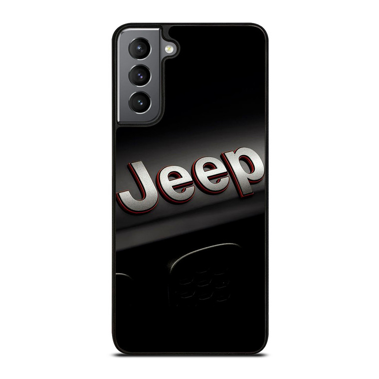 JEEP LOGO METAL EMBLEM GRILL Samsung Galaxy S21 Plus Case Cover