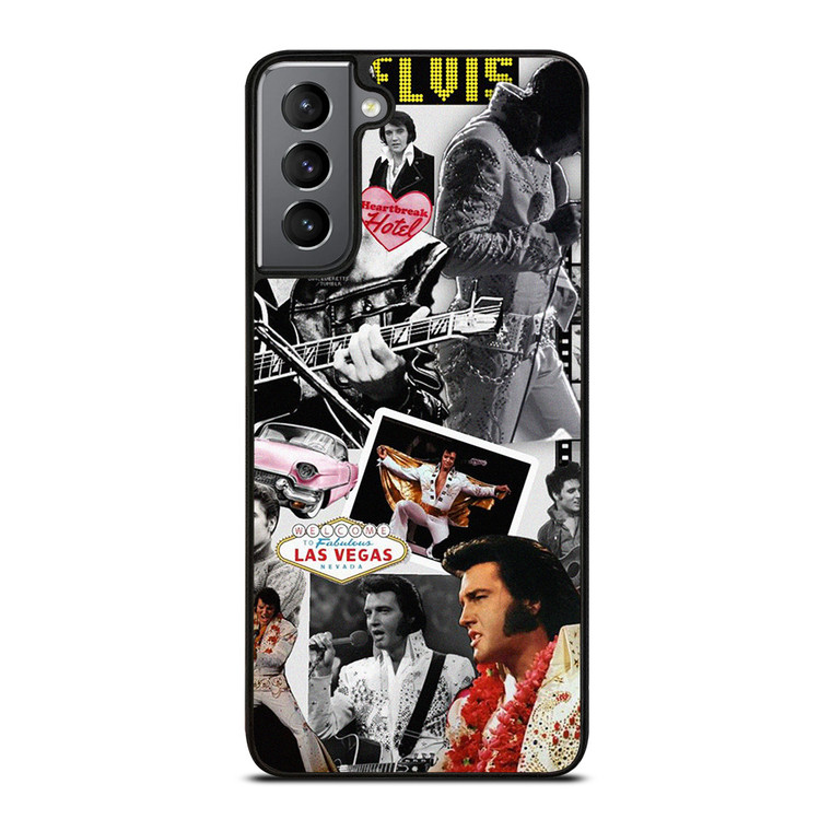 KING OF ROCK ELVIS PRESLEY COLLAGE Samsung Galaxy S21 Plus Case Cover