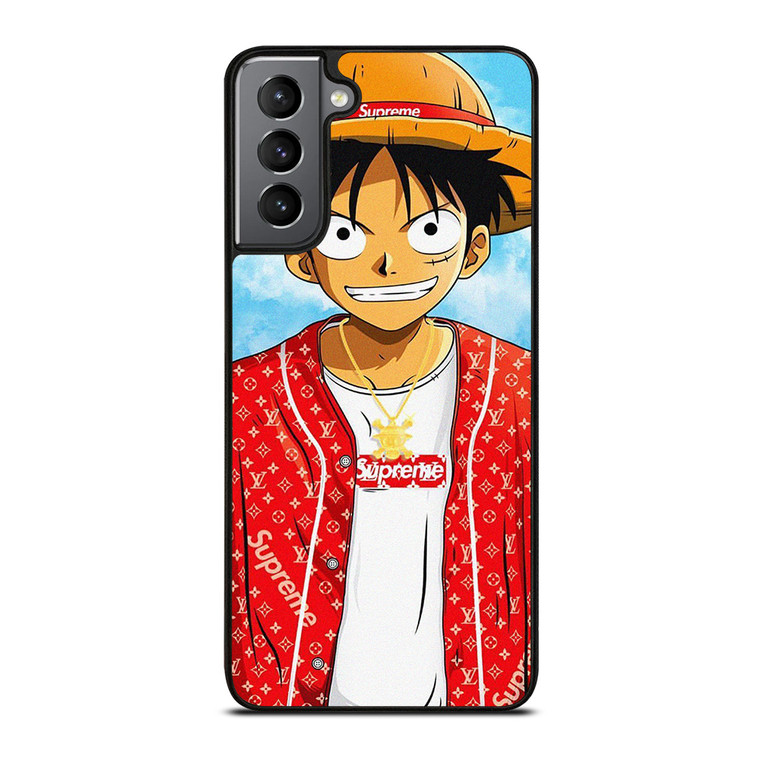 LUFFY D MONKEY WALLPAPER Samsung Galaxy S21 Plus Case Cover
