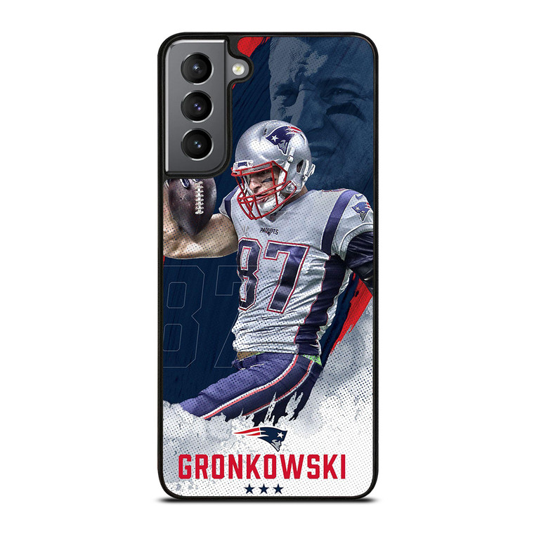 ROB GRONKOWSKI NEW ENGLAND PATRIOT FOOTBALL Samsung Galaxy S21 Plus Case Cover