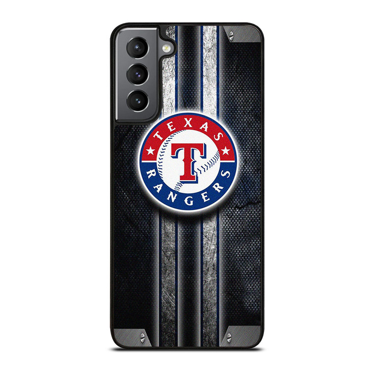 TEZAS RANGERS METAL EMBLEM Samsung Galaxy S21 Plus Case Cover