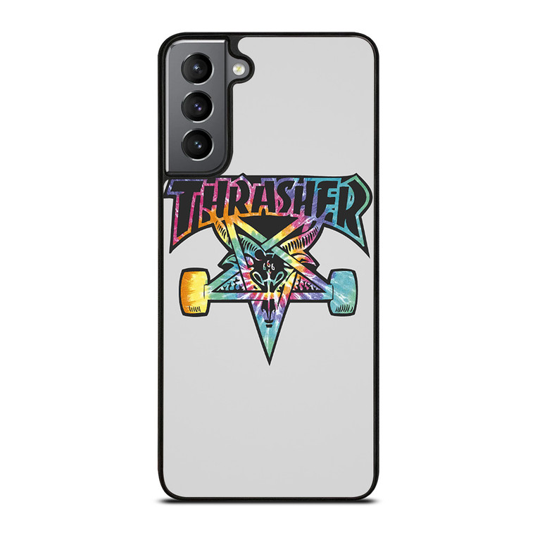 THRASHER SKATEBOARD TIE DYE LOGO Samsung Galaxy S21 Plus Case Cover